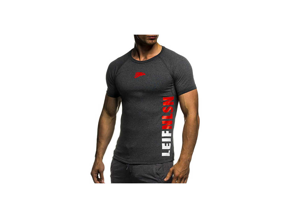 LEIF NELSON GYM Fitness T-Shirt Trainingsshirt -57% 14,99
