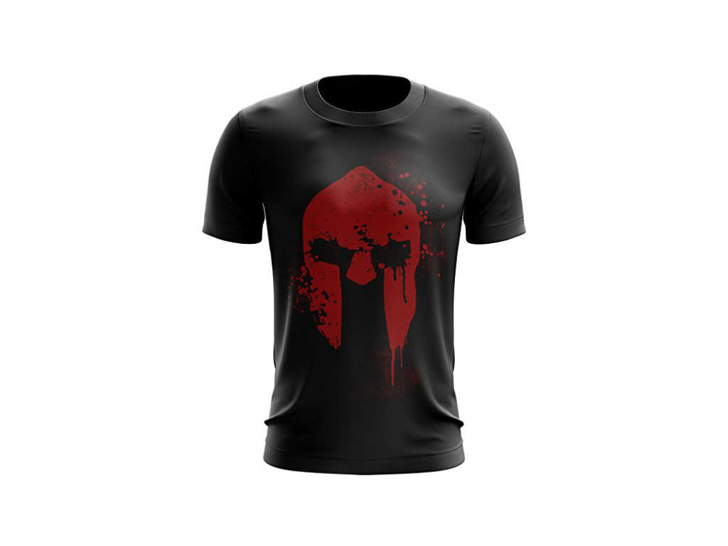 Stylotex Fitness T-Shirt Spartan Helmet Funktionsstoff