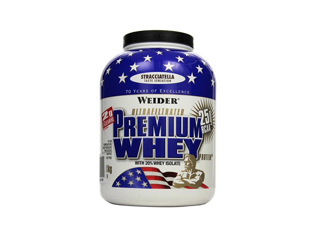 Weider Premium Whey Protein, Stracciatella (1 x 2.3 kg)